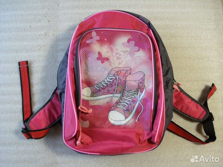 Рюкзак школьный для девочки 40 х 32 х 10 см
