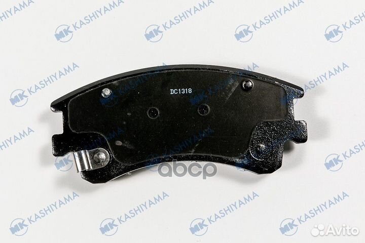 Колодки тормозные дисковые + противоскрипные