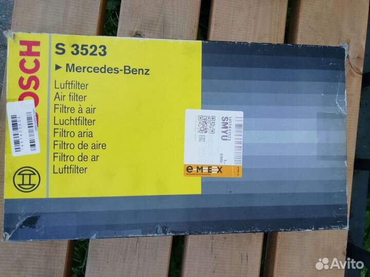 Фильтр масляный воздушный салонный Мерседес w211