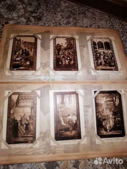 Антикварные открытки 205 штук Европа Искусство