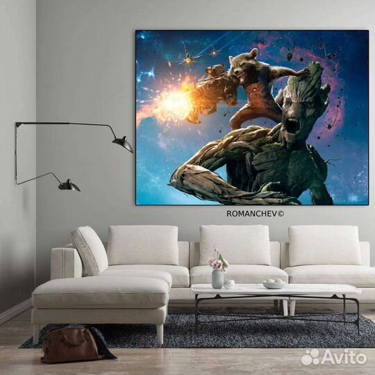 Картина на холсте Марвел на заказ