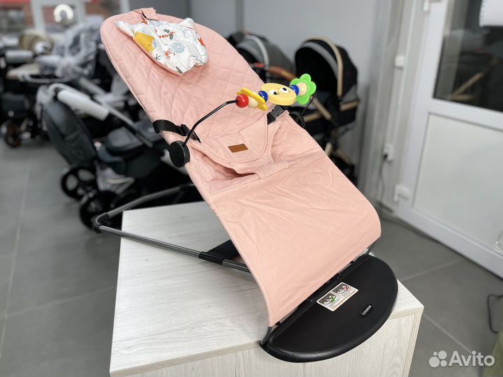 Детские качели шезлонг