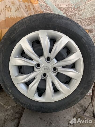 Штампы r 15 + колпаки solaris