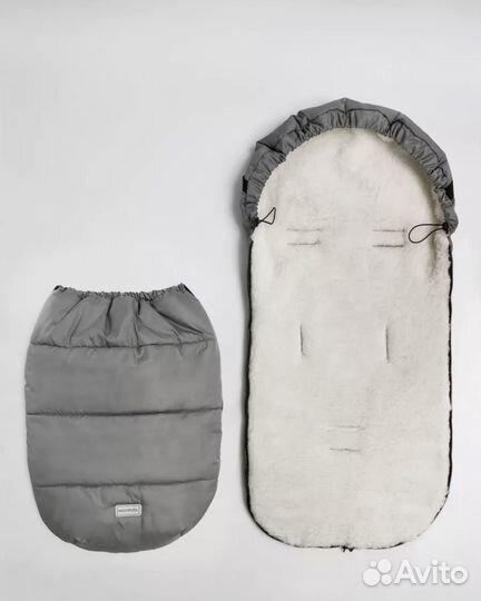 Кокон конверт зимний в коляску или санки