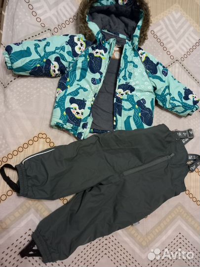 Зимний костюм для мальчика 86