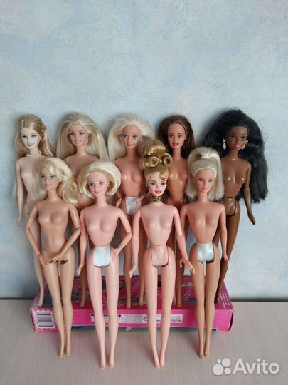 Кукла барби винтаж 9 шт