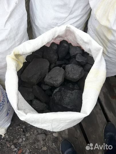 Уголь каменный в мешках