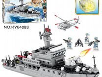 Конструктор военный корабль KY84083