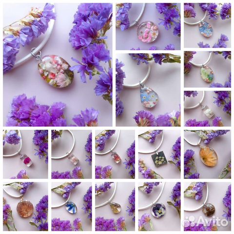 Украшения из смолы