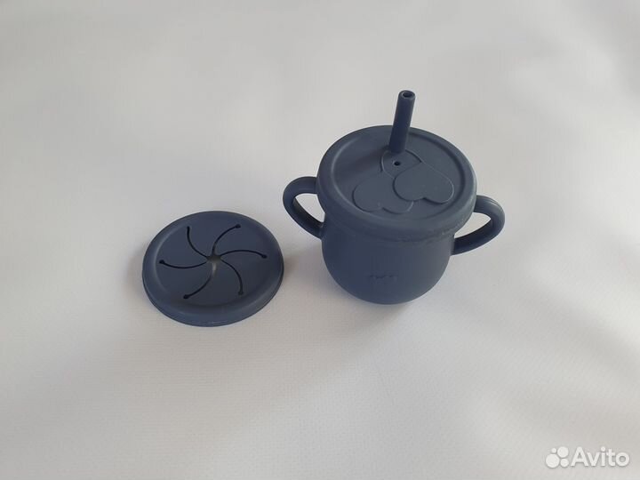 Детская силиконовая посуда на присоске