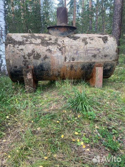 Бочка металлическая