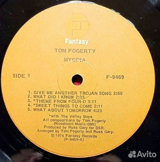 Tom Fogerty – Myopia