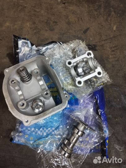 Головка в сборе на 150 кубовый скутер