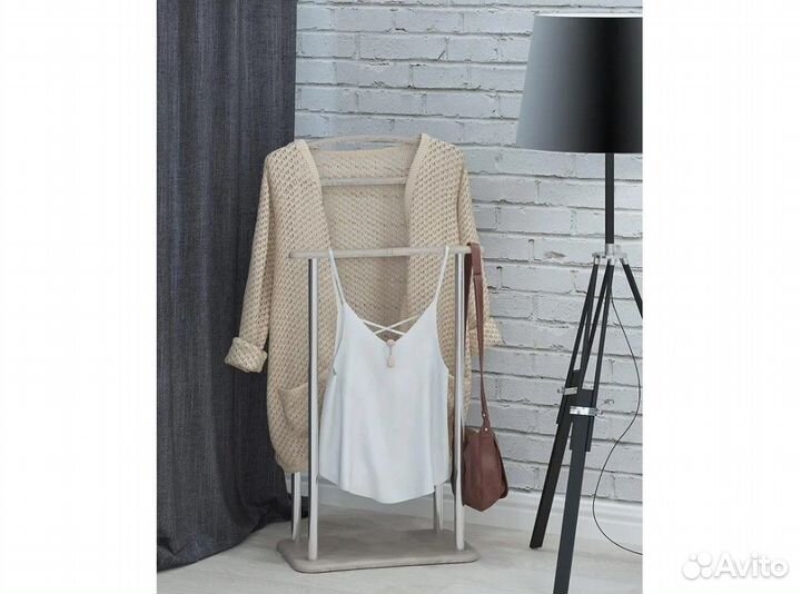 Вешалка костюмная Элдридж дуб беленый (6560)