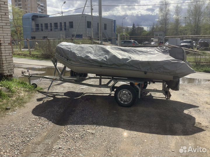Лодка,мотор,прицеп