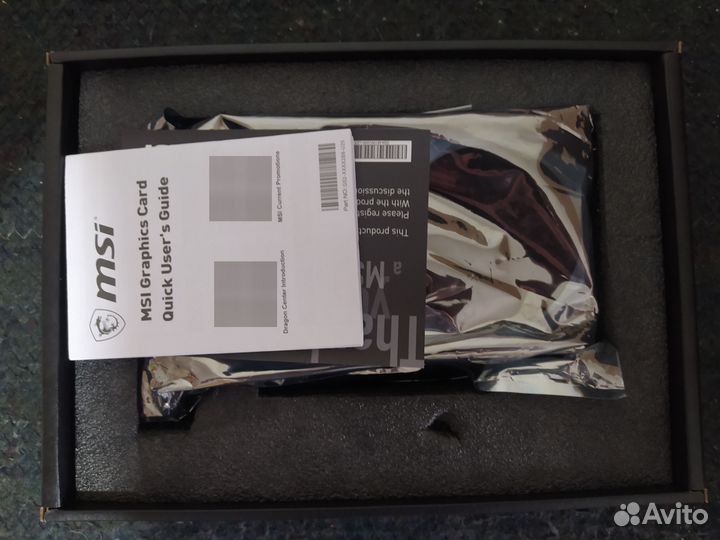 GTX 1660 Super MSI Ventus, состояние, комплект