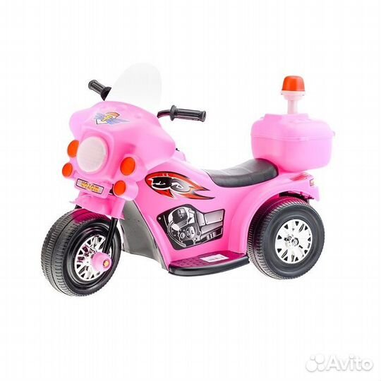 Мотоцикл на аккумуляторе синий