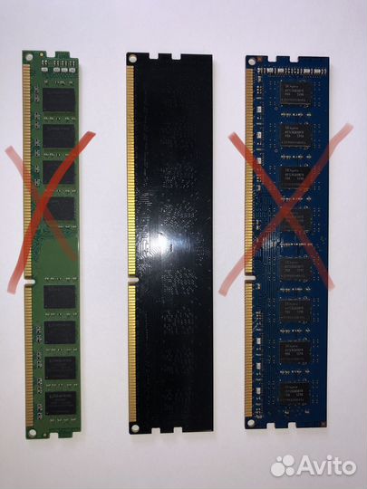 Оперативная память 4Гб ddr3 12800
