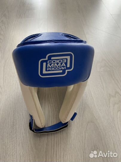 Шлем боевой союз мма россии синий «L»