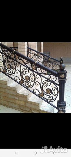 Кованые перила