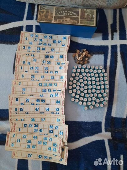 Сувенирное русское лото времен СССР