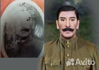 Ретушь (восстановление) фото на памятник