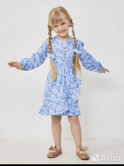 Платье для девочки 86 92