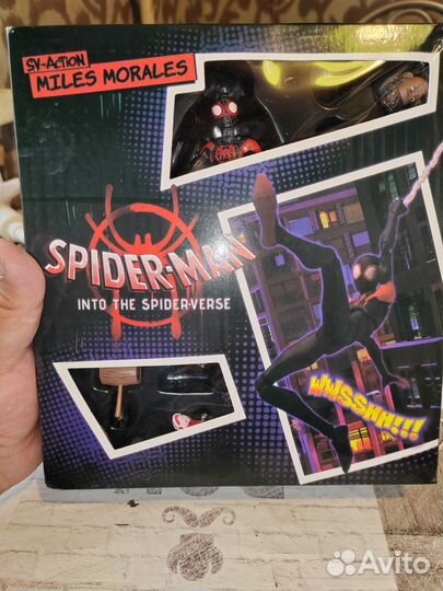 Spider man Miles Morales фигурка