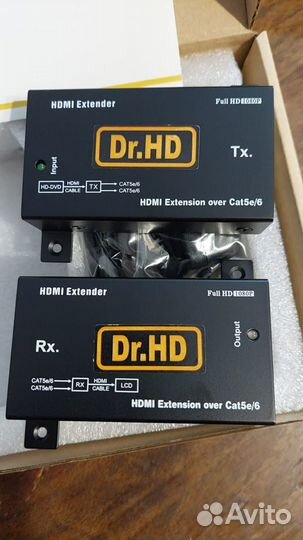 Hdmi удлинитель по витой паре на расстояние до 50м