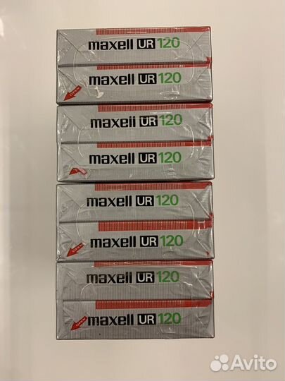 Аудиокассеты Maxell UR 120. 1985 год