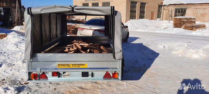 Прицеп новый Крепыш 8213В5 плюс (2,5х1,5) тент 1,1