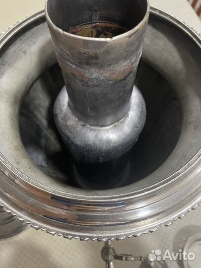 Самовар на дровах старинный