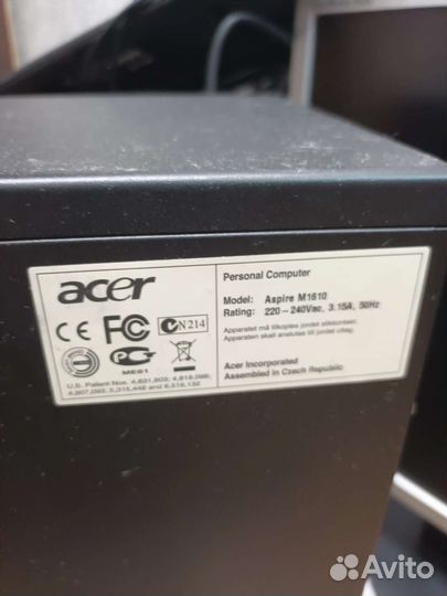 Системный блок asuc aspire