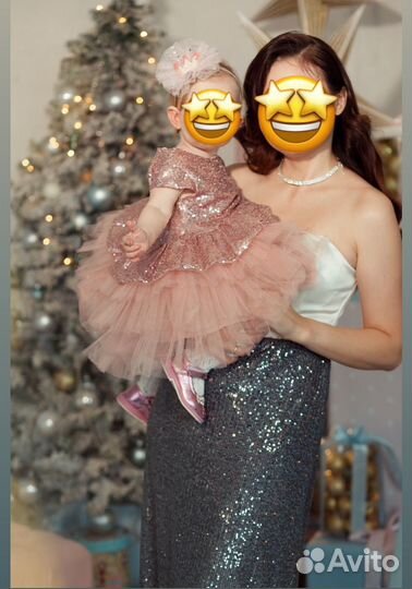 Платье 80 см