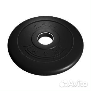 Штанга прямая с обрезиненными дисками Антат