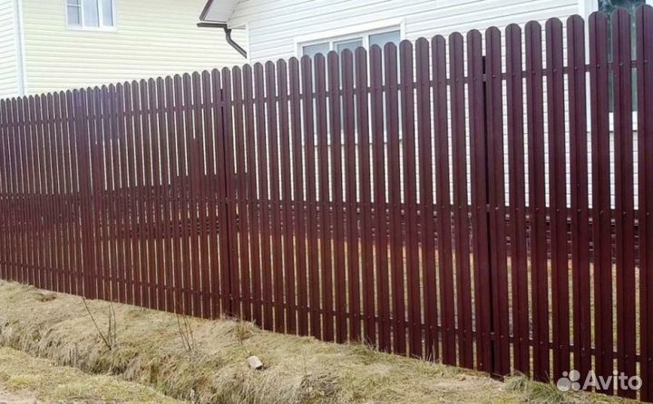 Забор металлический профессионально качественно