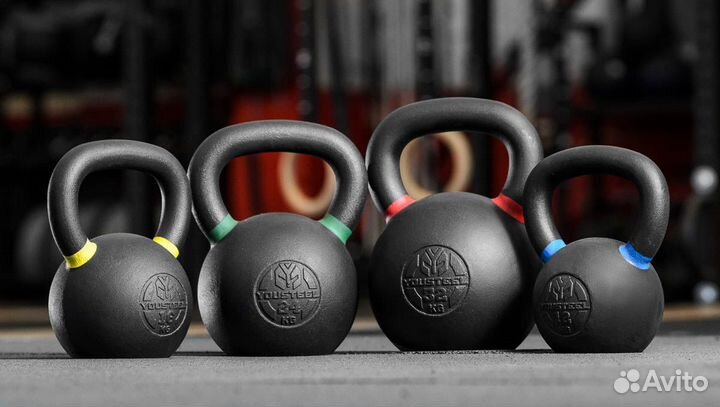 Гиря тренировочная для кроссфита 8 кг yousteel