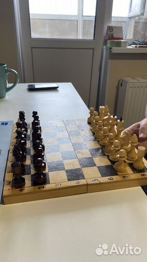 Шахматы деревянные СССР полный комплект