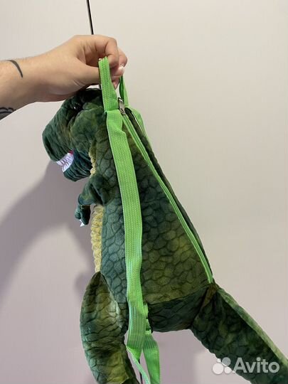 Рюкзак динозавр игрушка детский