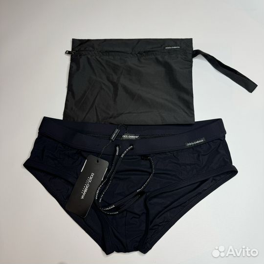 Мужские черные плавки Dolce&Gabanna M, L оригинал