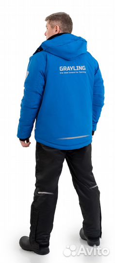 Костюм для рыбалки зимний Магеллан -15, синий-черный, 44-46/170-176