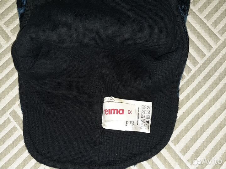 Шапка шлем для мальчика 52 Рейма