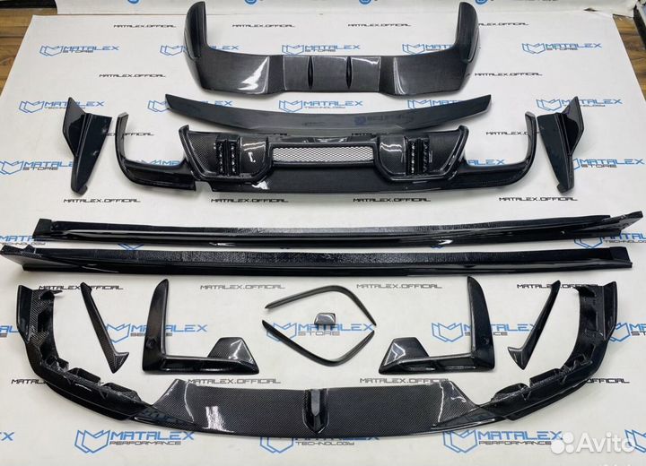 Обвес F95 BMW X5M, LD дизайн, карбон