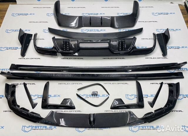 Обвес F95 BMW X5M, LD дизайн, карбон