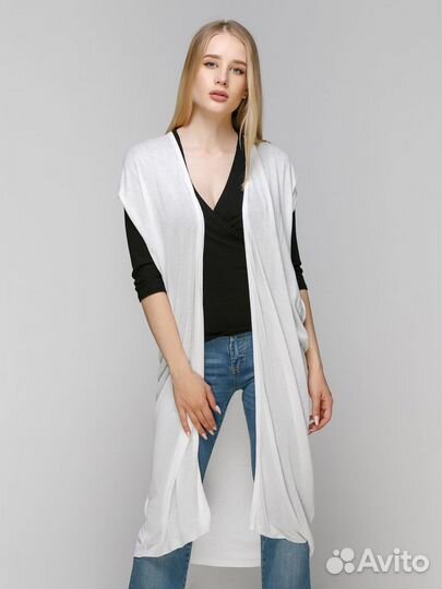 Жилет тонкий трикотаж Bershka р. М