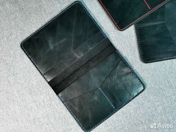 Обложка на паспорт ручной работы