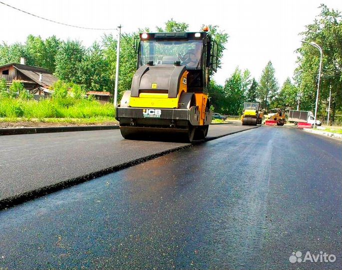 Асфальтирование дворов, дорог