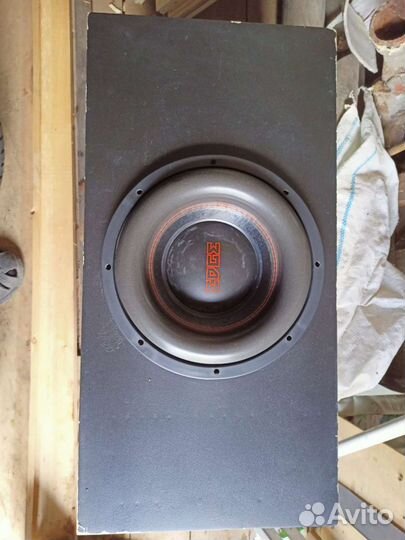 Сабвуфер edge edp122spl-E6 +моноблок Kicx QS 1.600