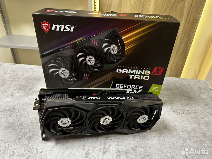 Видеокарта MSI Trio Gaming X RTX 3060Ti гарантия