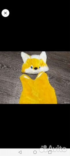 Новогодний костюм белочки (лисы) 104